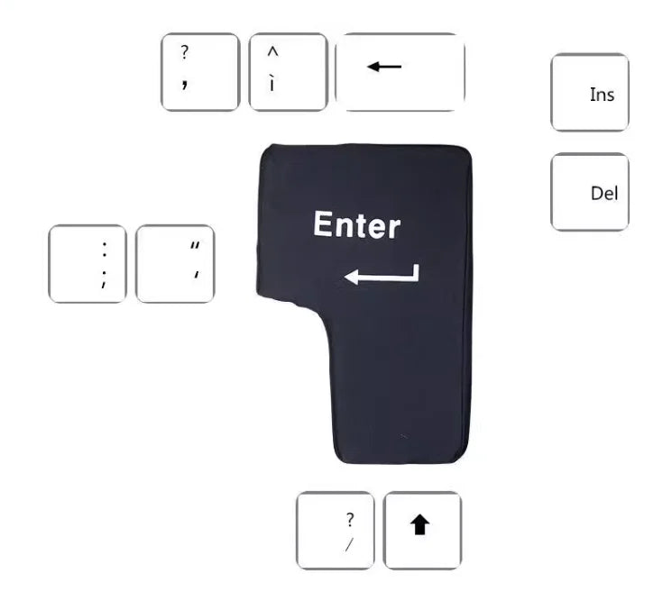 USB Enter Key Vent Pillow Soft Computer Button Return Key For Offices Decompression Pillow Stress Relief Toy Enter Huge Button