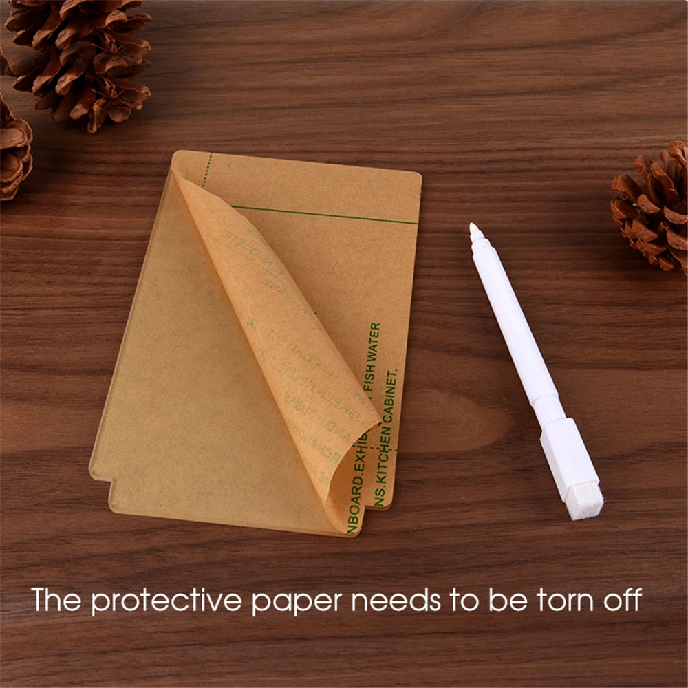 LED Message Board Lamp – USB Acrylic Night Light with Erasable Writing Surface